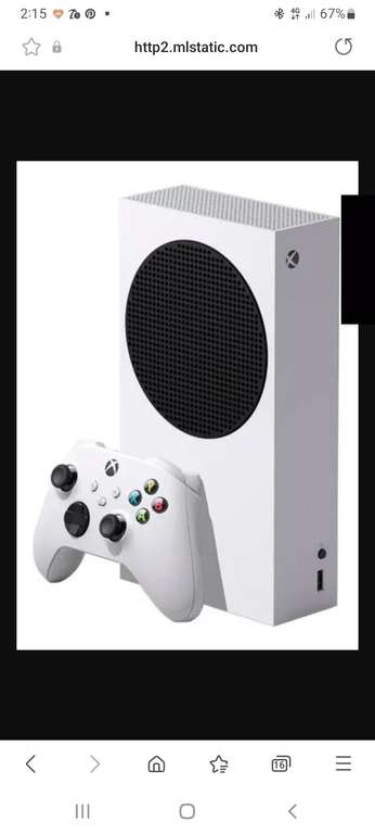 Mercado Libre, Microsoft Xbox Series S 512GB Standard color blanco