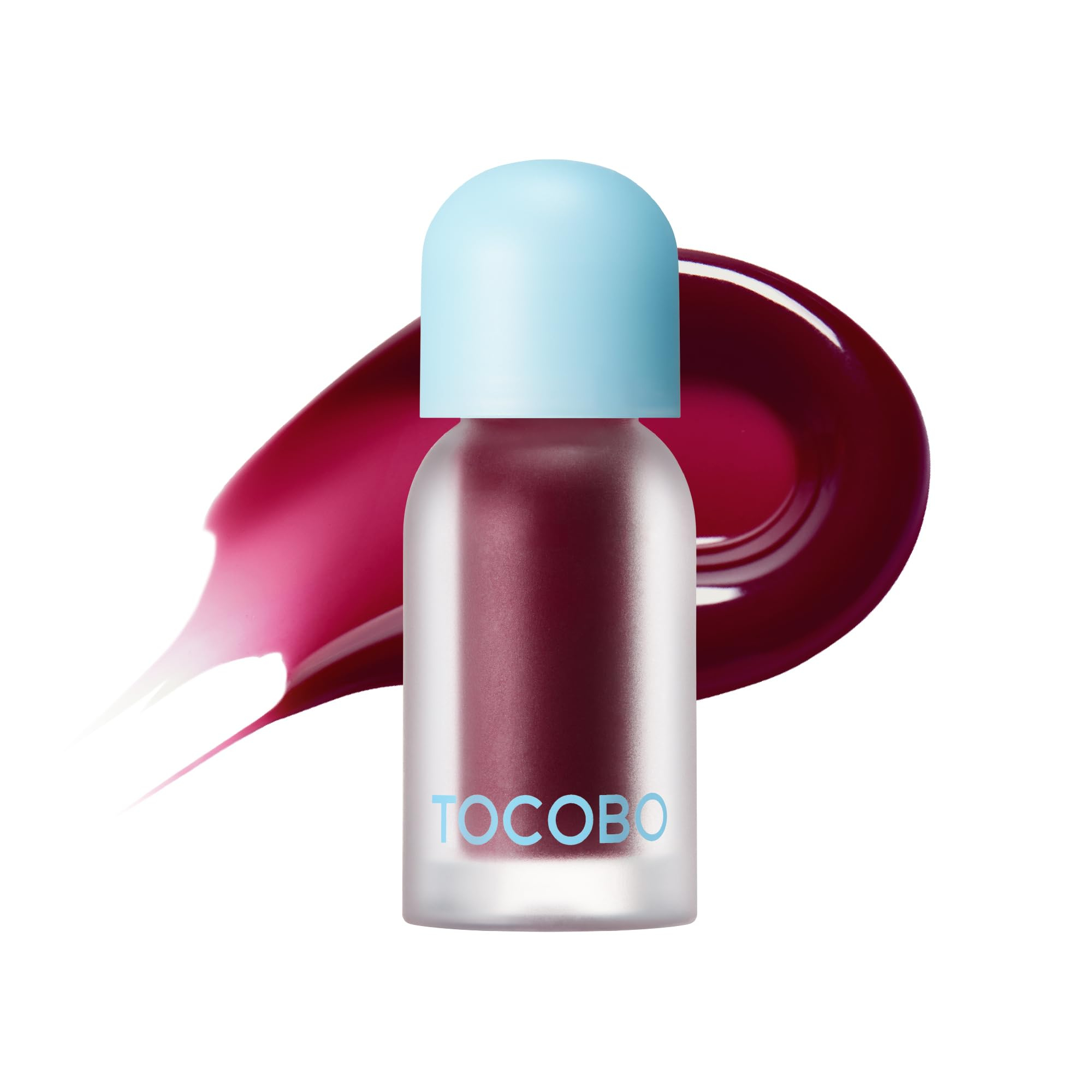 Amazon: TOCOBO Lip Oil Juicy Berry 07 Plum Jam 4 g Tinta Labial Coreano Hidratante con Efecto Volumen