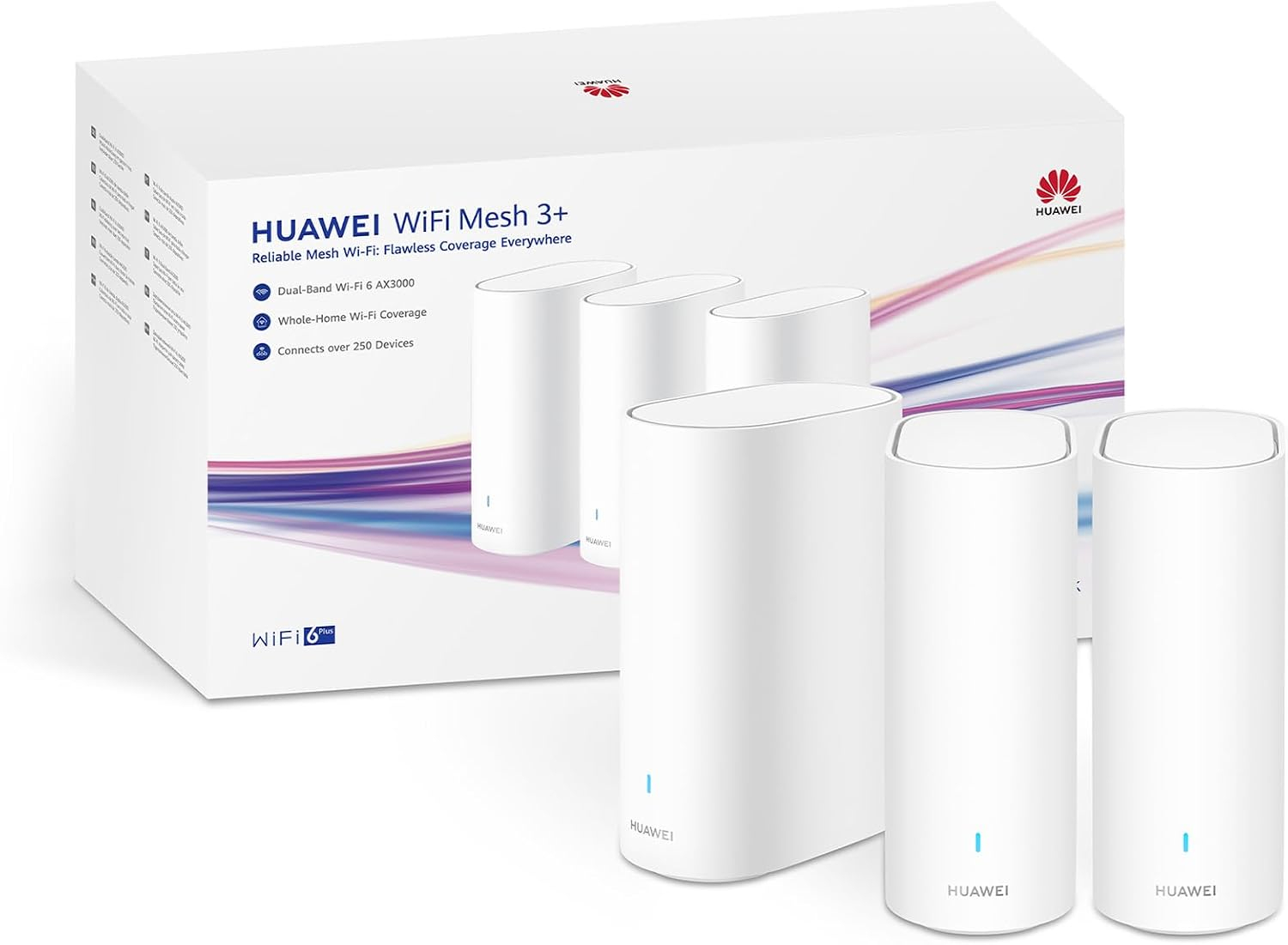 Amazon: HUAWEI Mesh 3+ Wifif 6 - 3 pack