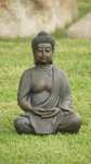 Amazon: Alpine Corporation 15" Tall Indoor/Outdoor Meditating Buddha Statuary Décor