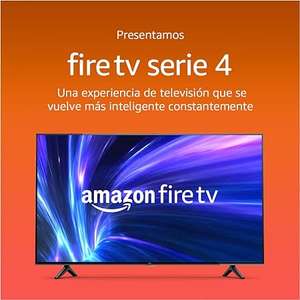 Amazon: Televisión inteligente Amazon Fire TV Serie 4 de 50” 4K | Pagando con tarjetas participantes