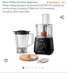Amazon: Philips Multiprocesador de Alimentos incluye Licuadora (1000W 8 en 1) Capacidad del recipiente: 1,5 lts. | 2 velocidades