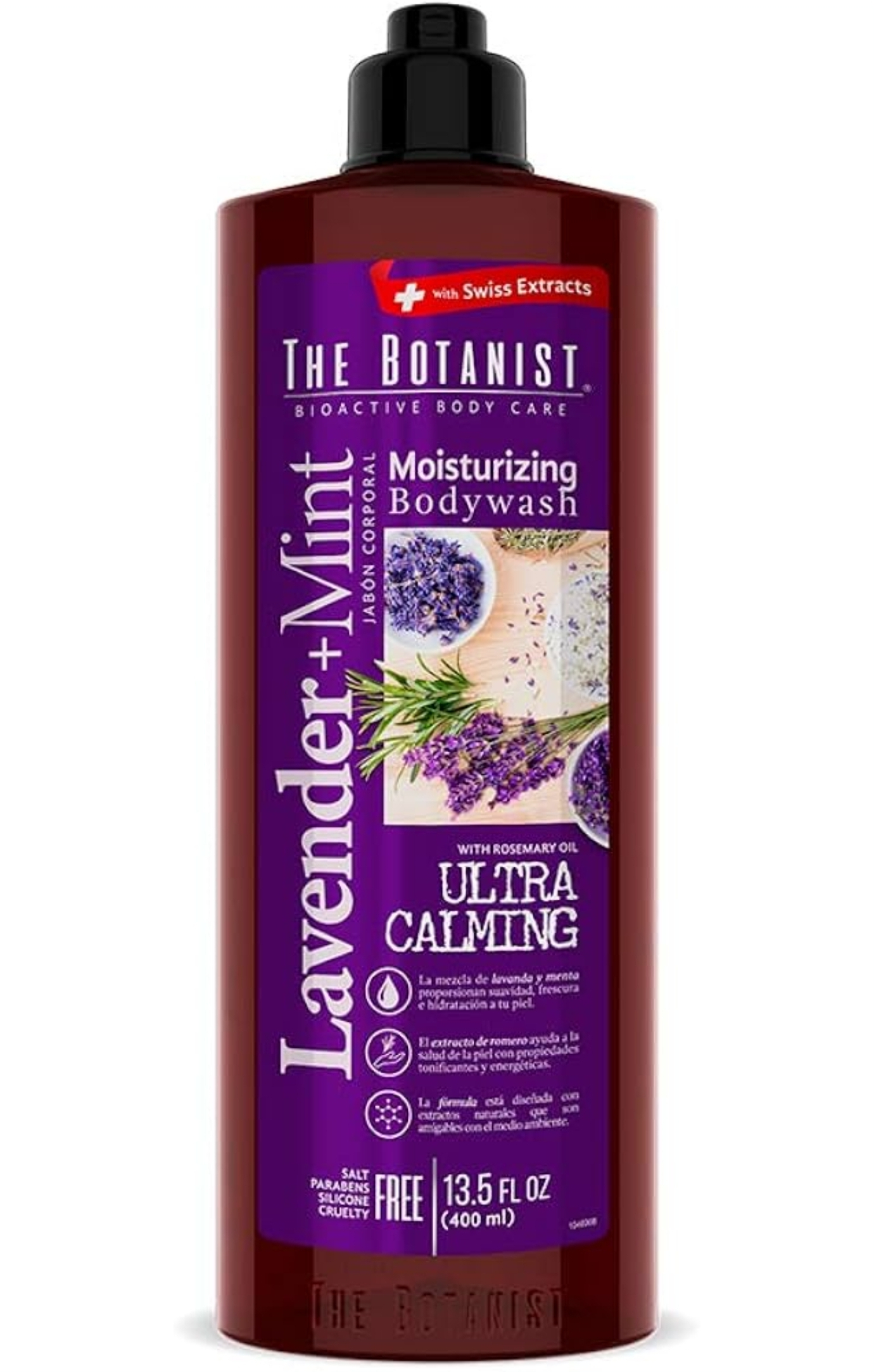 Amazon: $36 de $76 ||| THE BOTANIST Body Wash Lavender + Mint 400 ml