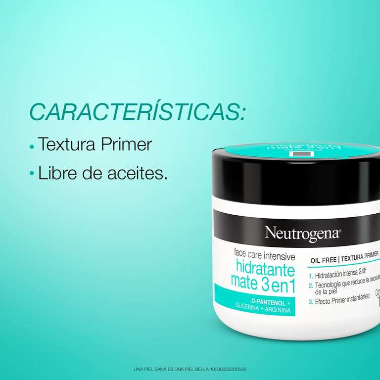 Amazon: Reparador Nocturno Neutrogena Face Care Intensive Colageno 100g + Crema Hidratante Facial Mate 3 en 1 100g