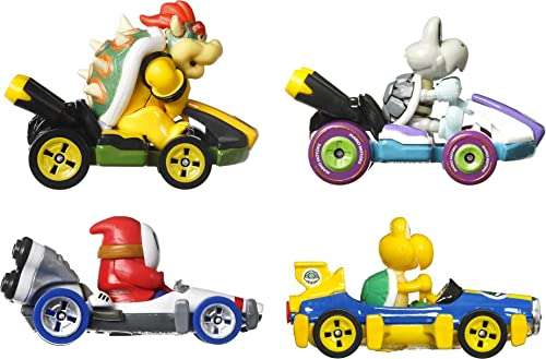 Amazon: Hot Wheels Mario Kart Paquete De 4 Autos 2 Pack