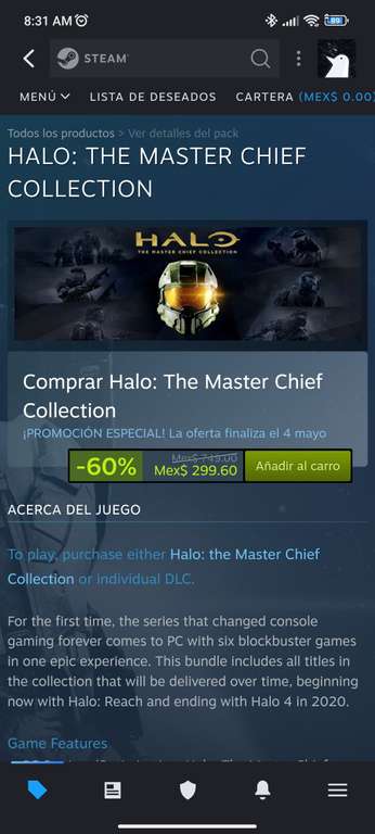 Steam: HALO: THE MASTER CHIEF COLLECTION