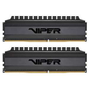Cyberpuerta: Kit Memoria RAM Patriot Viper 4 DDR4, 4000MHz, 16GB (2x 8GB), Non-ECC, CL19, XMP (o 3000MHz en $619)