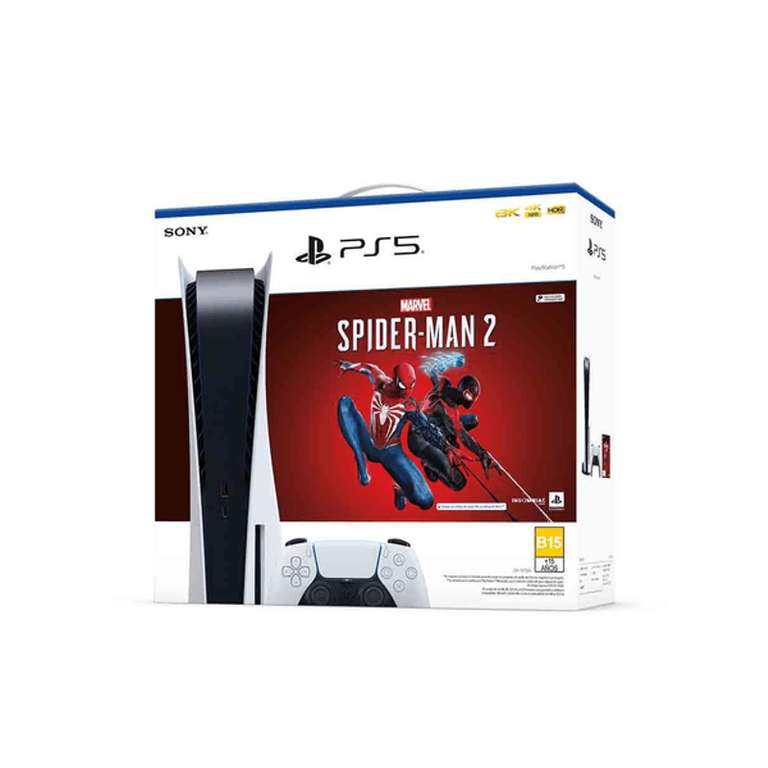 HEB: Consola Playstation 5 con Spiderman 2 a Solo $6,300!