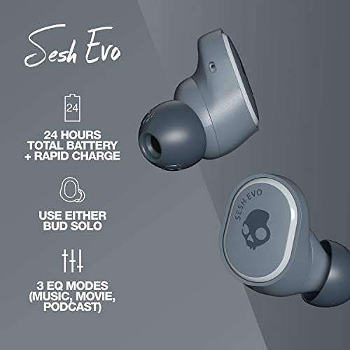 Amazon: Audifonos Inalámbrico SKULLCANDY SESH EVO True Wireless IN-EAR