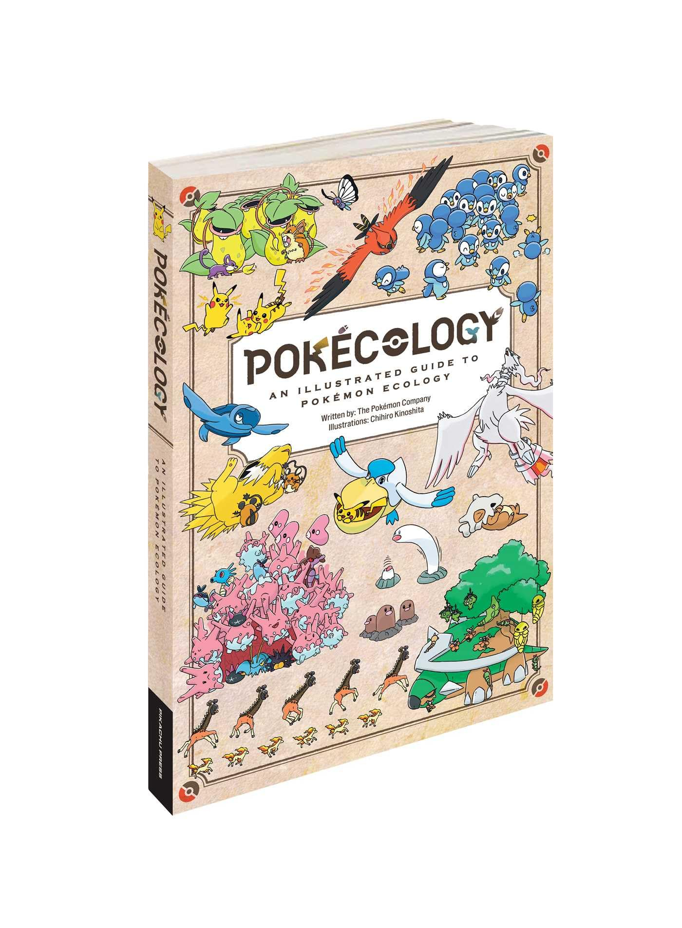 Amazon: Libro Pokécology an Illustrated Guide to Pokémon Ecology