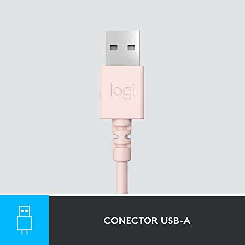 Amazon: Logitech H390 Headset con Cable para PC/Laptop