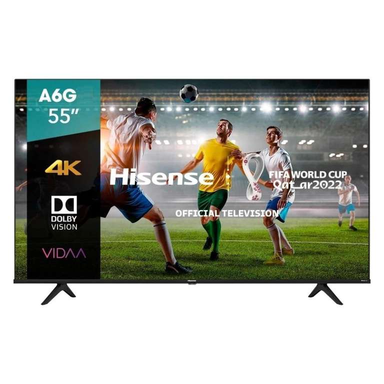 Linio: Pantalla Smart TV HISENSE 55A6G 55" 4K