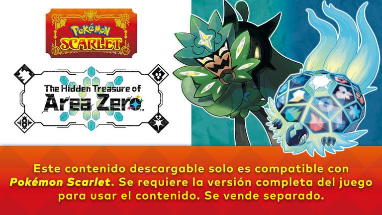 Nintendo eShop Argentina: DLC Pokemon Escarlata & Púrpura