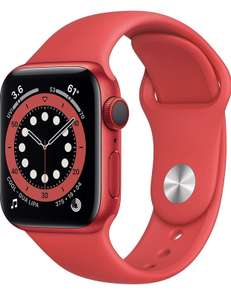 Amazon: Apple Watch Series 6 (GPS + celular, 44 mm) - (producto) rojo - caja de aluminio rojo - correa deportiva (Reacondicionado)