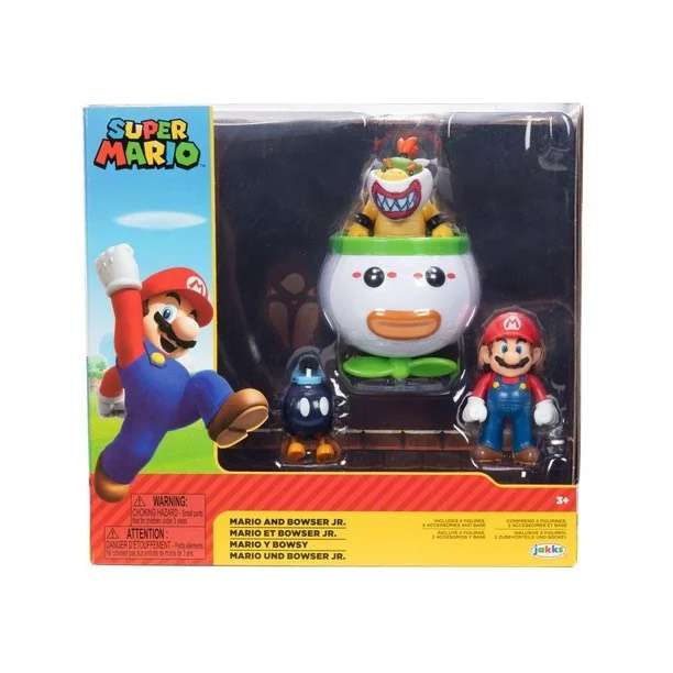 Walmart: Figura Mario Bros 2pack de figuras de 2.5 pulgadas