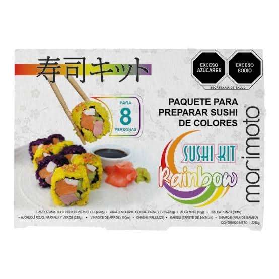 Walmart Kit para preparar sushi Morimoto