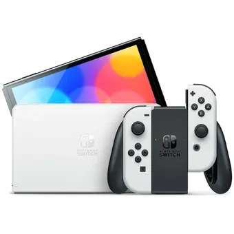 Linio: Nintendo Switch Oled 64gb Blanco ($4377 + 12 MSI con FALABELLA)