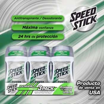 Sam's Club: Antitranspirante Speed Stick Fresh 3 pzas de 85 g c/u