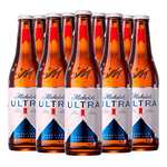Amazon: Cerveza Michelob Ultra 24 Botellas de 355ml, 95 Calorías por envase, Cerveza Lager Premium