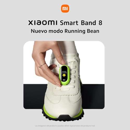 Amazon: Xiaomi Pulsera Inteligente Mi Smart Band 8 Black Versión Global