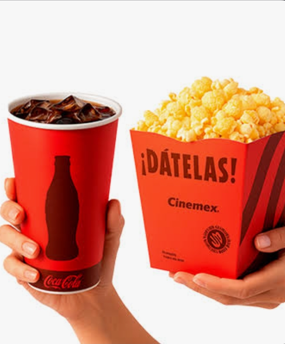 Suma Beneficios: Cinemex Tradicional Combo Grande. Combo grande