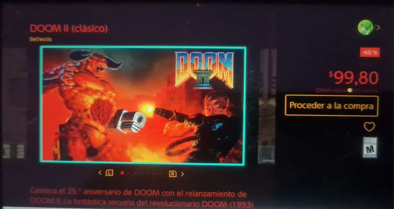 Doom 64, 1 y 2 Nintendo Switch Argentina