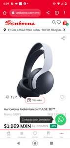 Auriculares Pulse 3D en Sanborns tienda en línea