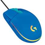 Amazon: Logitech G203 LIGHTSYNC Mouse Gaming RGB 6 Botones 8,000 DPI Azul