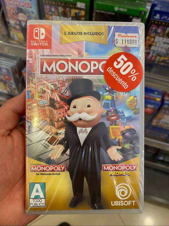 Sanborns: Monopoly Switch