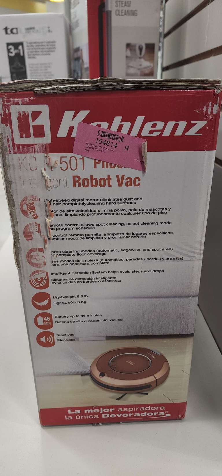 Coppel: Aspiradora robótica Koblenz