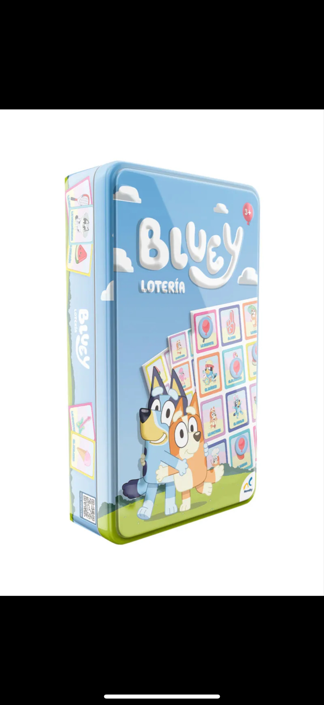 Amazon: Lotería de Bluey con caja metálica