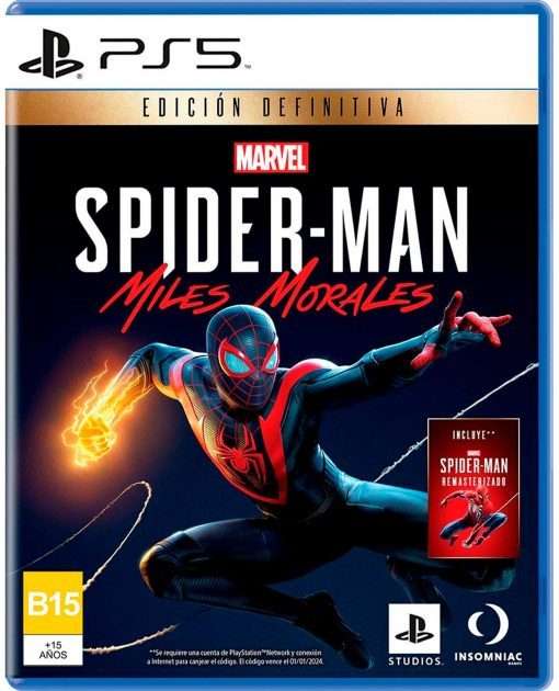 PlayStation: Marvel's Spider-Man: Miles Morales Edición Definitiva