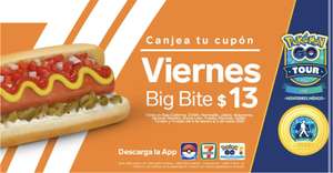7-Eleven: Cupón Viernes de Big Bite a $13 pesitos