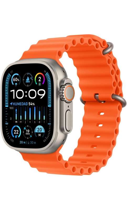 Amazon: Apple Watch Ultra 2 [GPS+Cellular] Caja de Titanio de 49 mm