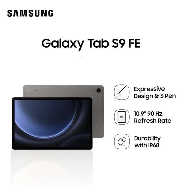Samsung Store: Galaxy Tab S9 FE 128GB (WiFi) + Galaxy Buds SE