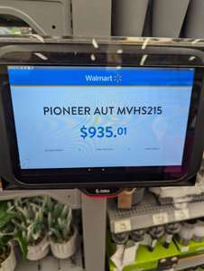 Walmart: AUTOESTÉREO PIONNER MVHS215BT