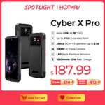 AliExpress: Smartphone HOTWAV 108/64 MP Cyber X Pro/Cyber X Rugged