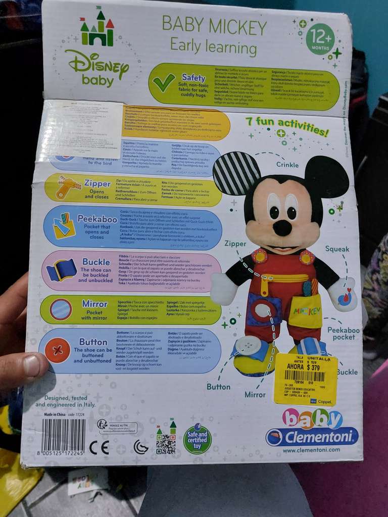 Coppel: Baby Mickey Early Learning (Clementoni)