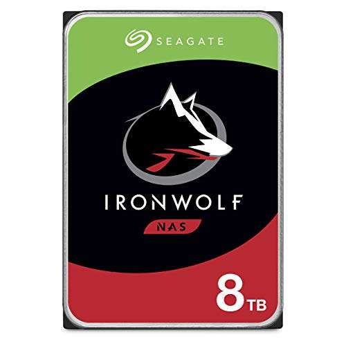 Amazon: Disco Duro Ironwolf 8TB para NAS