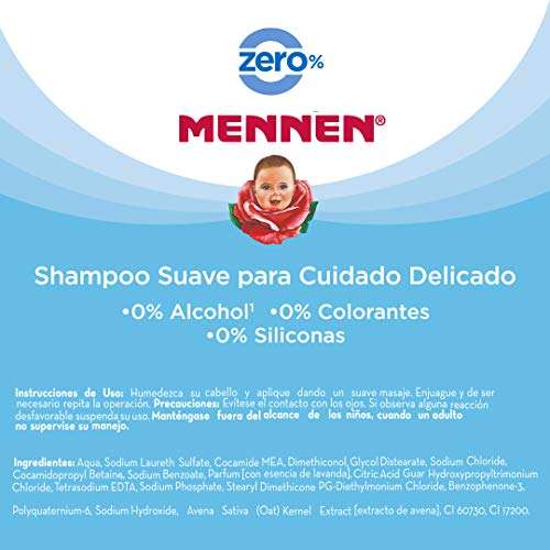 Amazon: Shampoo Mennen Zero 400ml