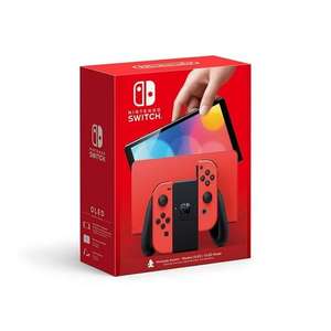 Bodega Aurrera: Consola Nintendo Switch OLED Edición Mario Red ($3244 Pagando con Cashi)