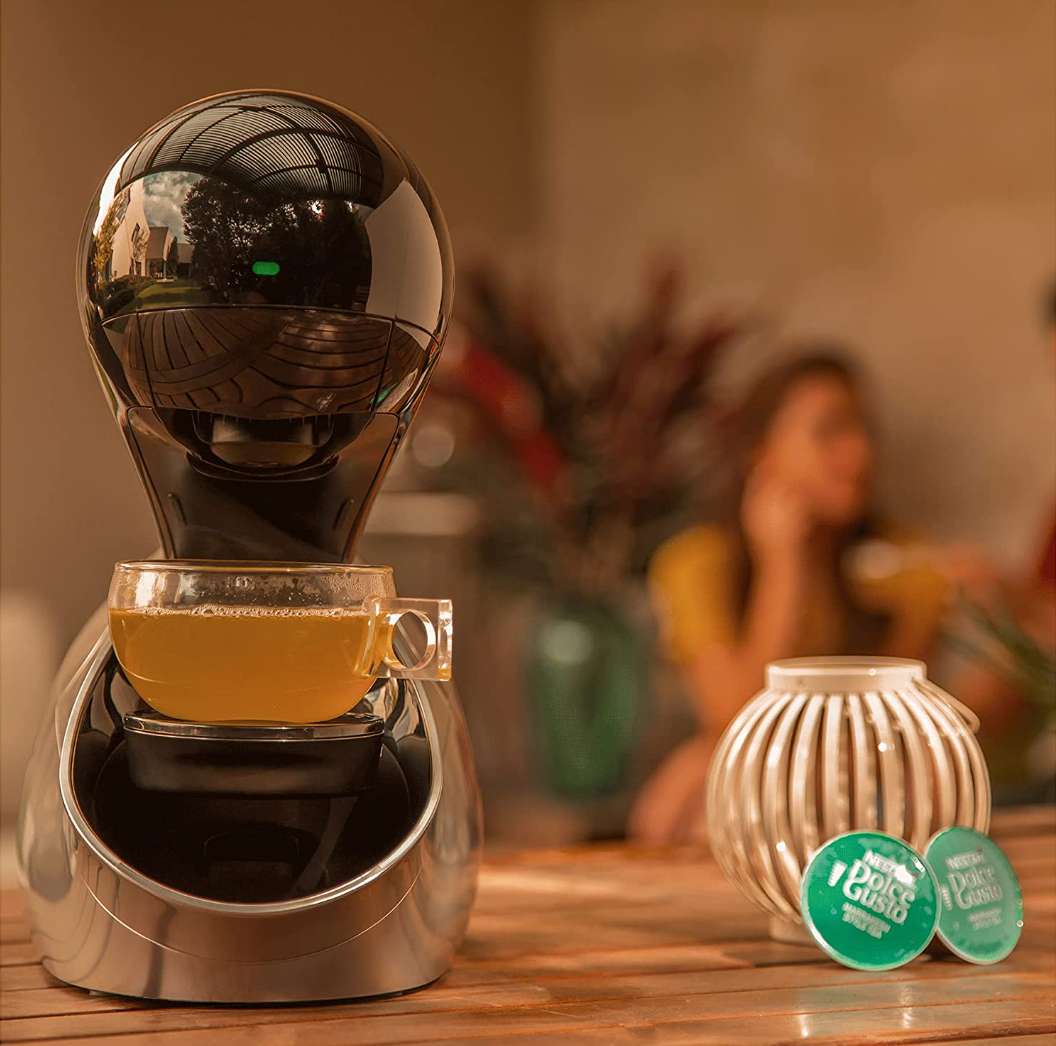 Amazon: Nescafé Dolce Gusto movenza titanio - cafetera automatica -  promodescuentos.com