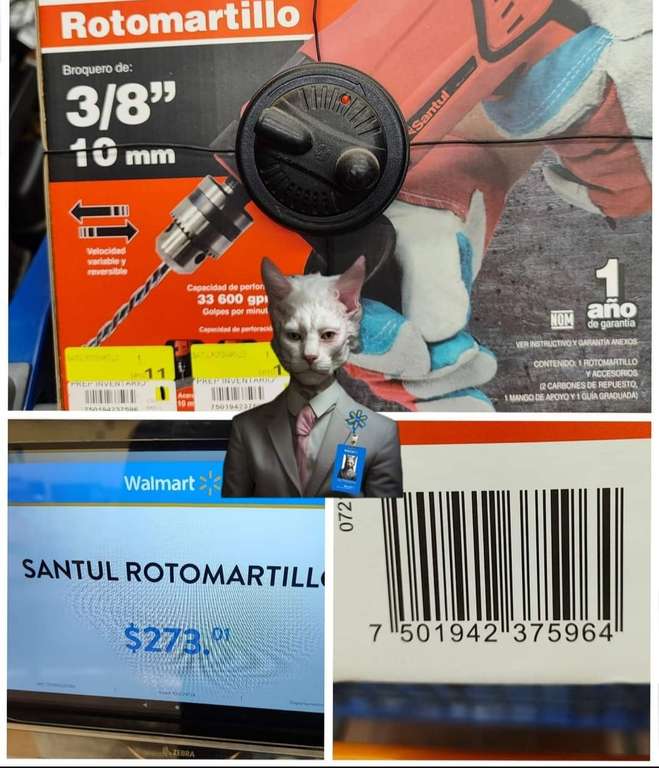 Walmart : Rotomartillo Santul 273.01 Nacional