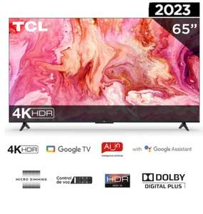 HEB: TCL - Smart TV 65" Frameless - 4K HDR10 - Micro Dimming - Procesador IPQ - Dolby Digital PLUS