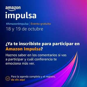 Impulsa Amazon 2022 (evento Gratuito 18 y 19 OCT)