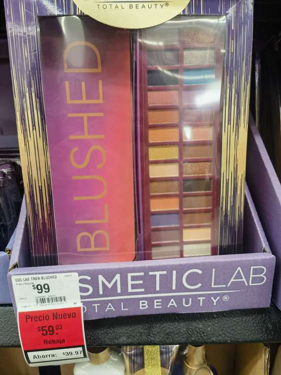 Walmart: Maquillaje cosméticlab en liquidación. 03