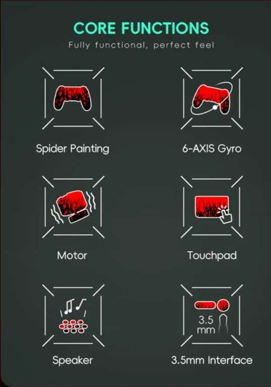 AliExpress: control IOS PS4 Generico Version Spiderman primera compra usuario nuevo guiño