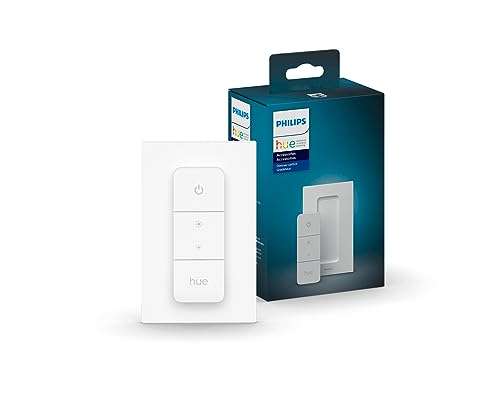 Amazon: Philips Hue Smart Dimmer - Interruptor para luces Hue inalámbrico