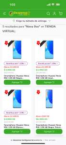Bodega Aurrera Despensa: Huawei Nova 9SE 128 GB (10% de bonificación en EDC)