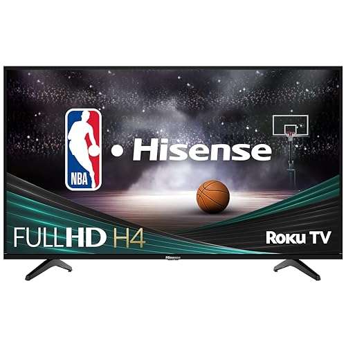 Amazon: Hisense Television 40 Pulgadas Class 1080p FHD LED Smart Roku TV Bisel Delgado Modo de Juego Funciona con Asistente